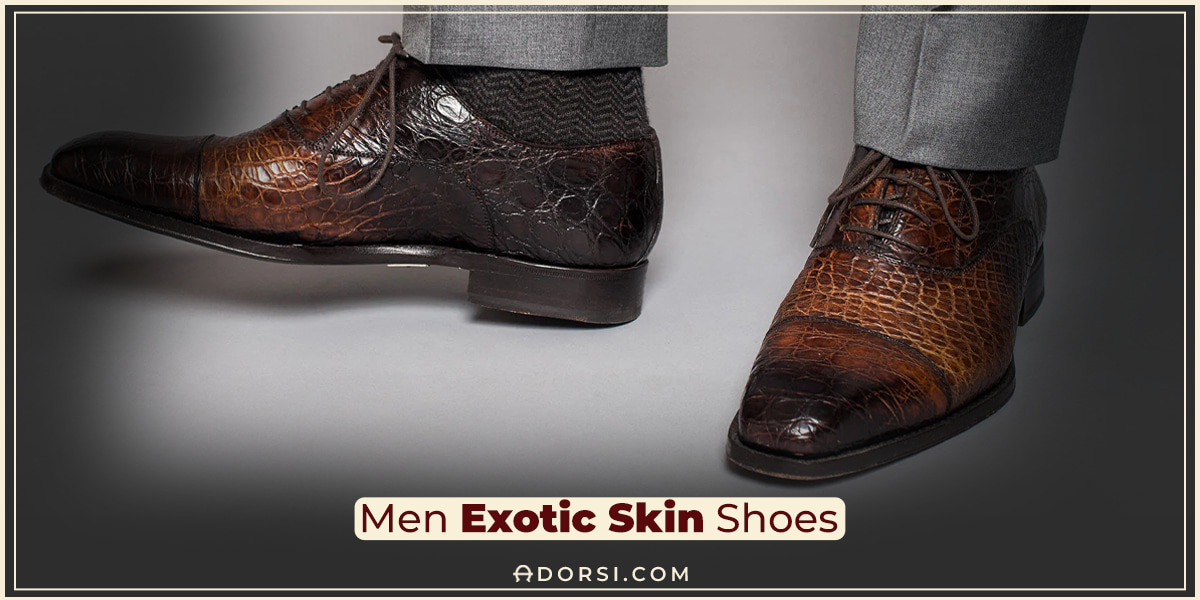 Exotic store skin shoes